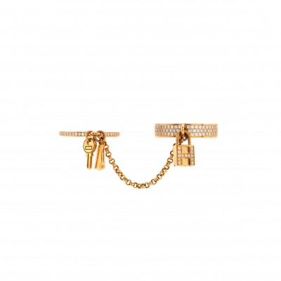 HERMÈS KELLY CADENAS DOUBLE RING H220650B00053